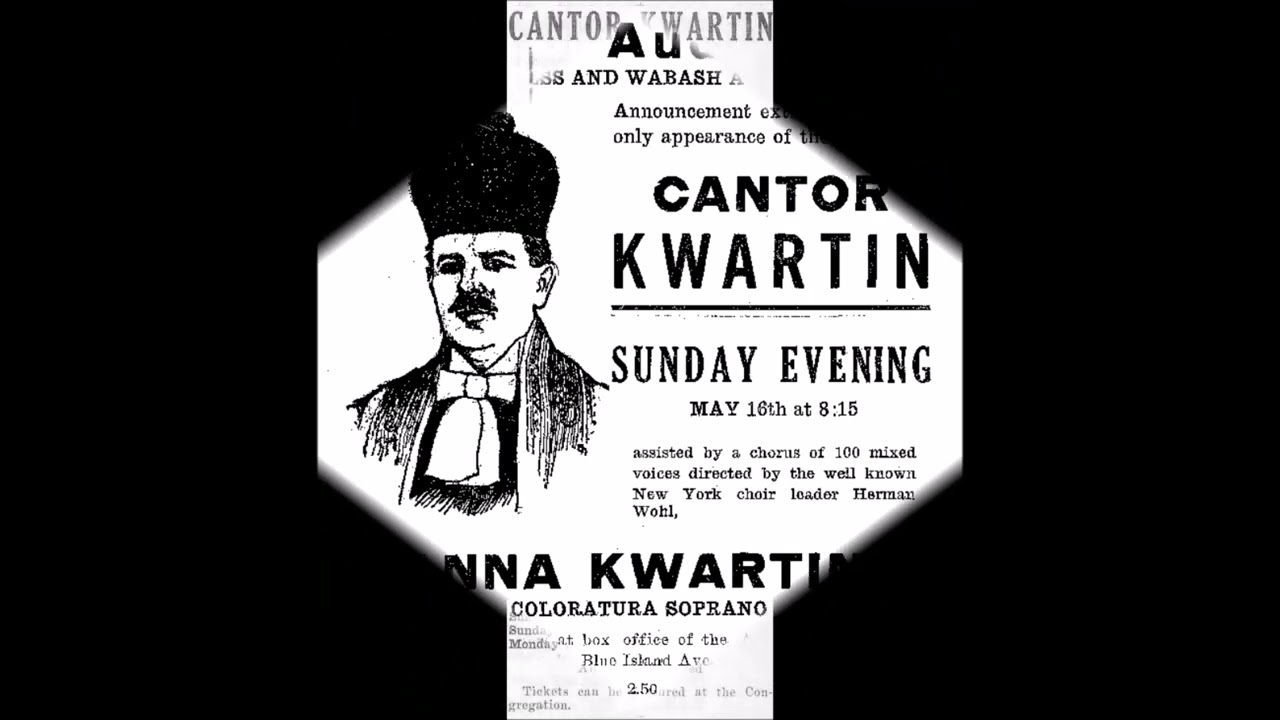 Cantor Zawel Kwartin Z"L - Umpinei Chatoeinu