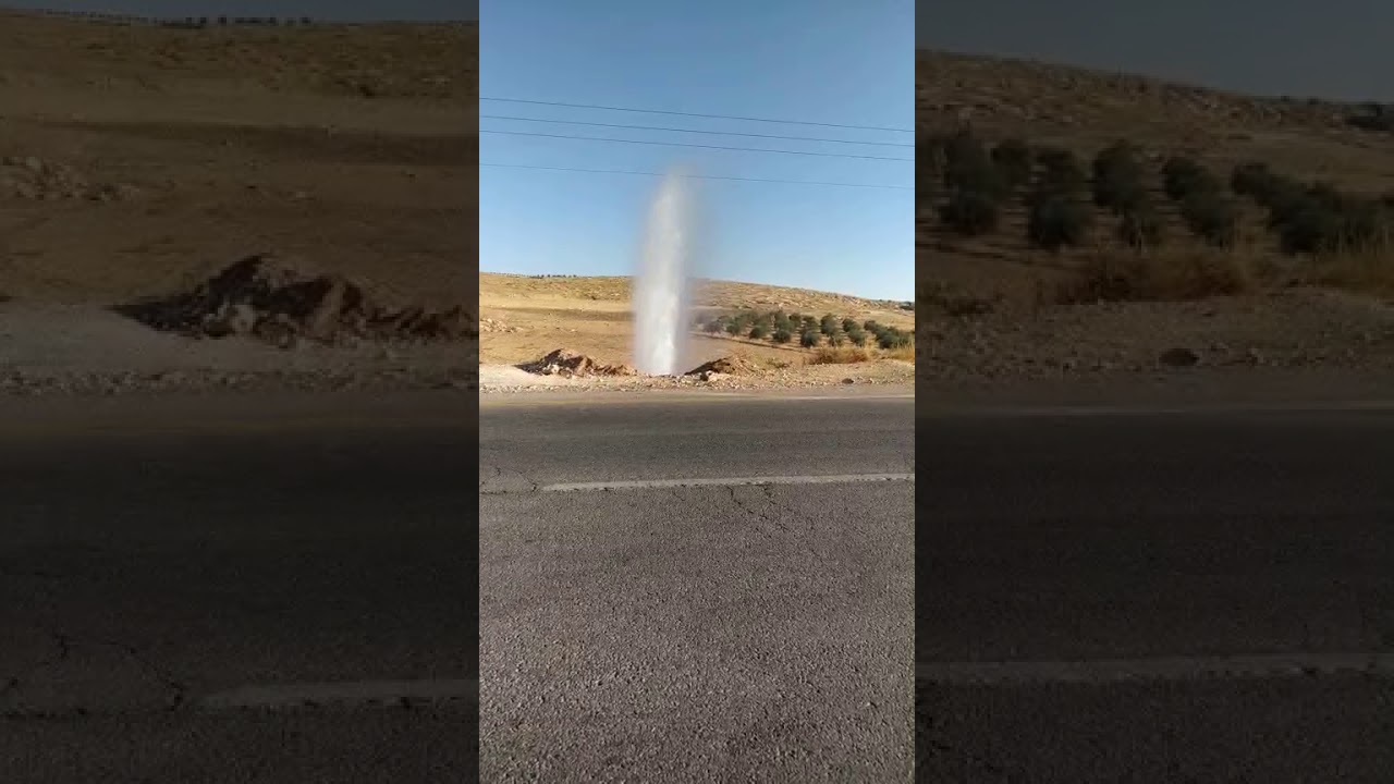 sabotage to water line in S. Hebron Hills