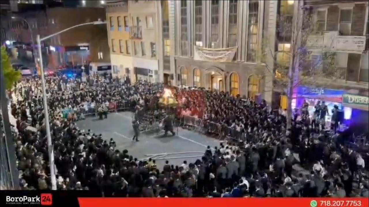 Lag BaOmer Hadlakahs around Boro Park.