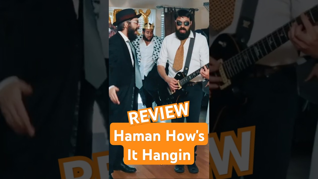 Haman How's It Hangin REVIEW  #jewishmusic #purim #jets #haman #hangin #party #francis @8thDayBand