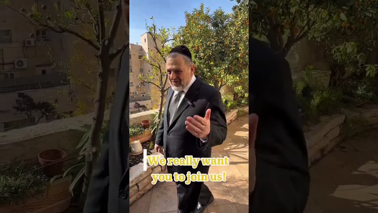 Join Me And My Family For Pesach #rabbiorlofsky #pesach #tiberias