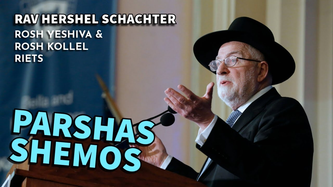 Parshas Shemos 5785 (Rav Hershel Schachter)