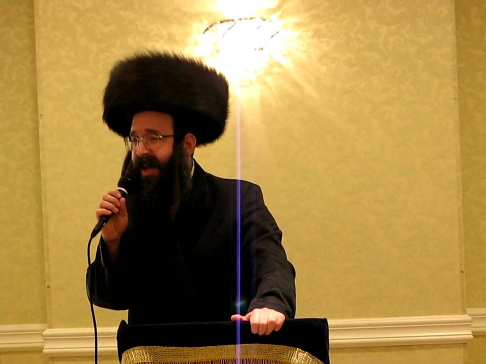 Rabbi Shimon Zev Meisels at Bayit Lepleitos Dinner Part 3