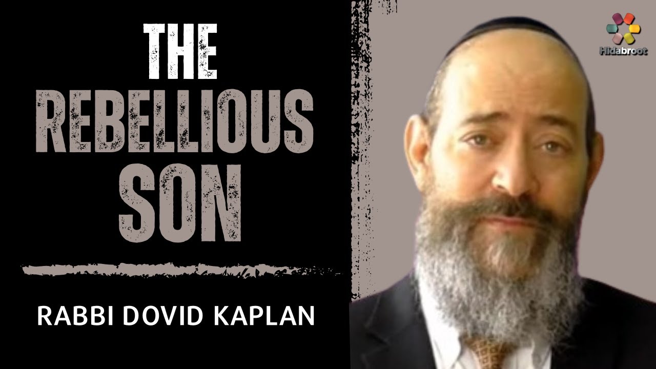 The Rebellious Son: Parshat Ki Teitzei - Rabbi Dovid Kaplan on The Weekly Torah Portion