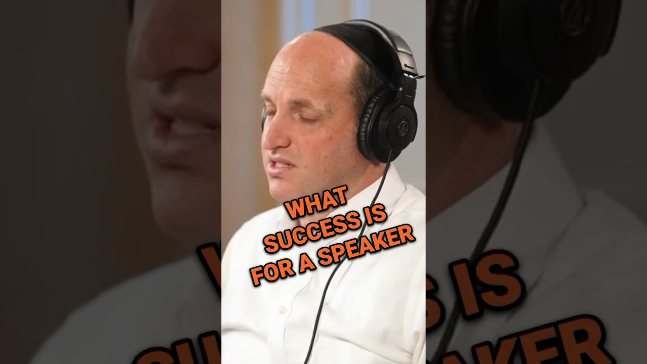 What #success is for a speaker #shorts #podcast