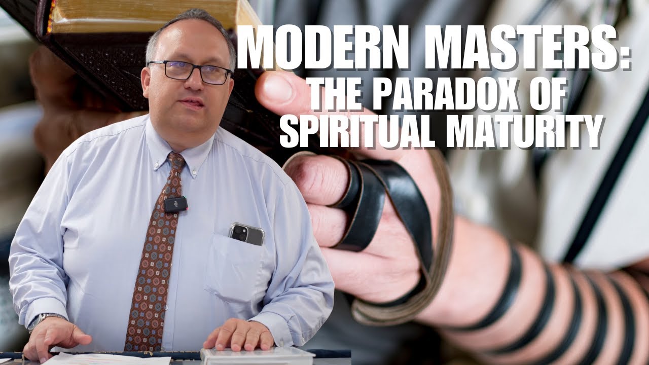Modern Masters: The Paradox of Spiritual Maturity by Rabbi Sam Shor