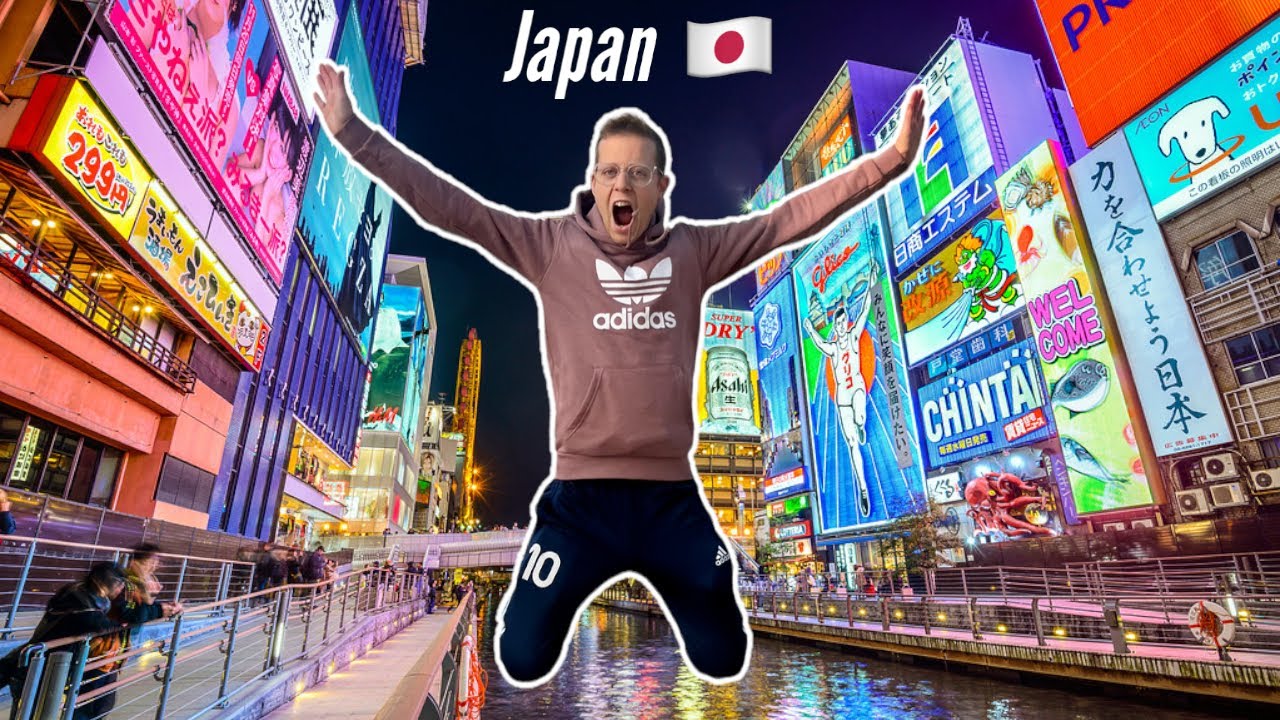 Travel vlog Osaka Japan - Stepping into a new world !
