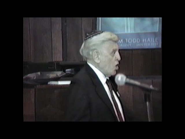 Cantor Moshe Ganchoff  Z"L - Birchas Kohanim 1989