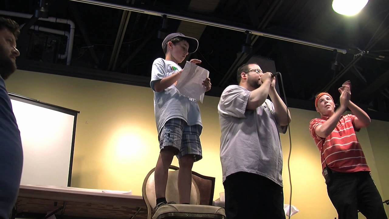 A boy speaking about his first time keeping Shabbos in TheZone