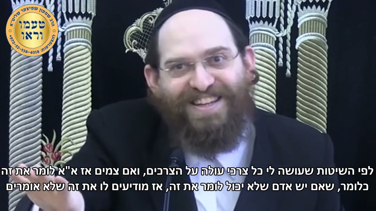 טעימה #428 - הרב שמעון שפיצר - שמחה בכל מצב