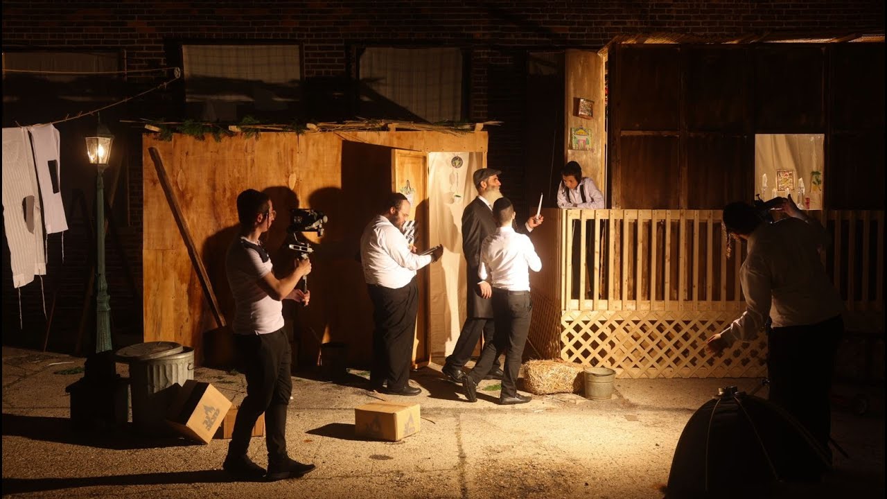 Behind The Scenes Creation Of The Ner Mitzvah Sukko's Ad 2022