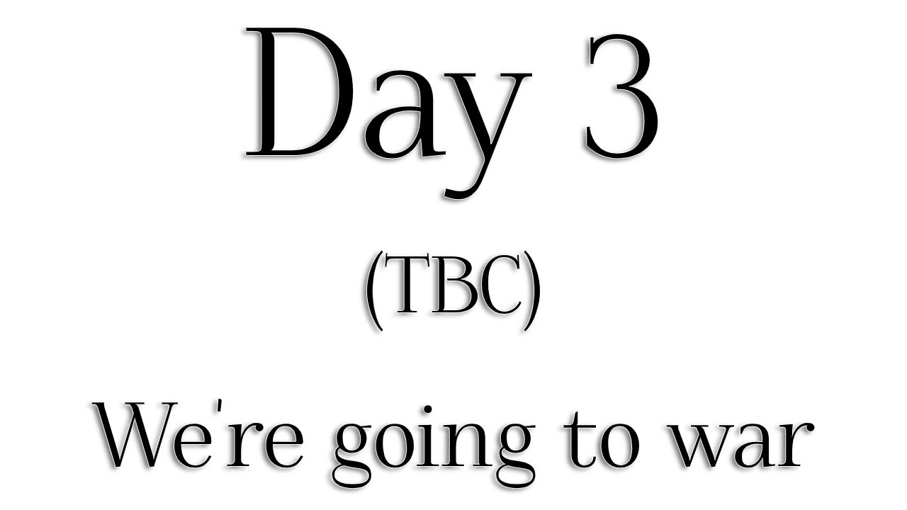 TBC - Day 3 - 'We're going to war' - Rabbi Alon Anava | Atzmut.org