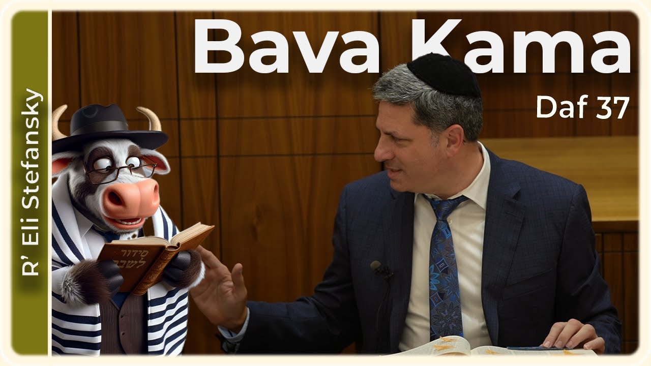 Daf Yomi Bava Kama Daf 37 by R’ Eli Stefansky