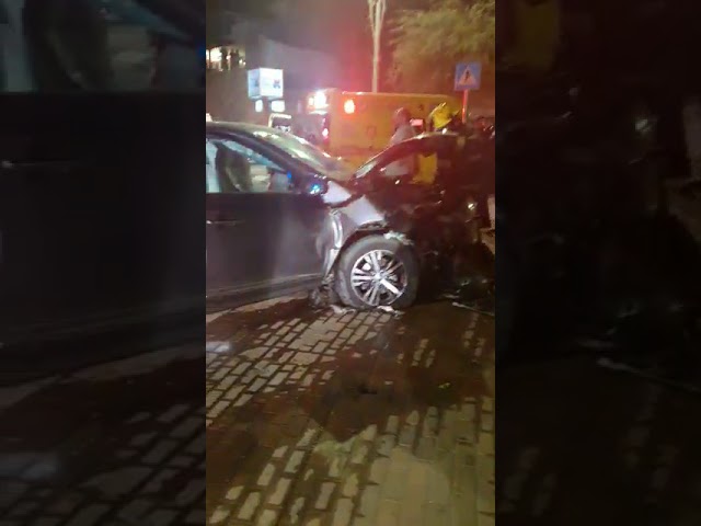 One vehicle MVA in Eilat on motzei Shabbos