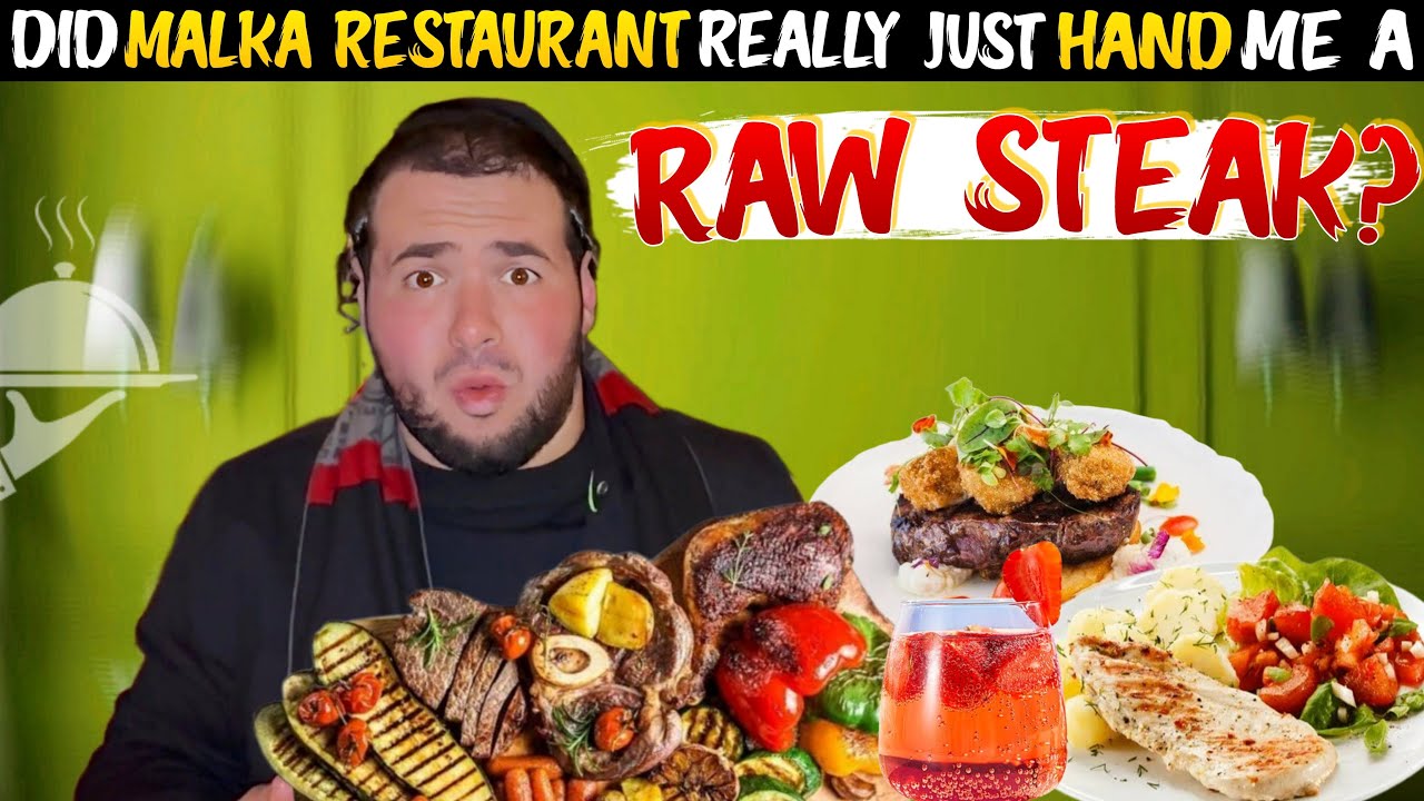 Did Malka restaurant Really Just Hand Me a Raw Steak? 🥩