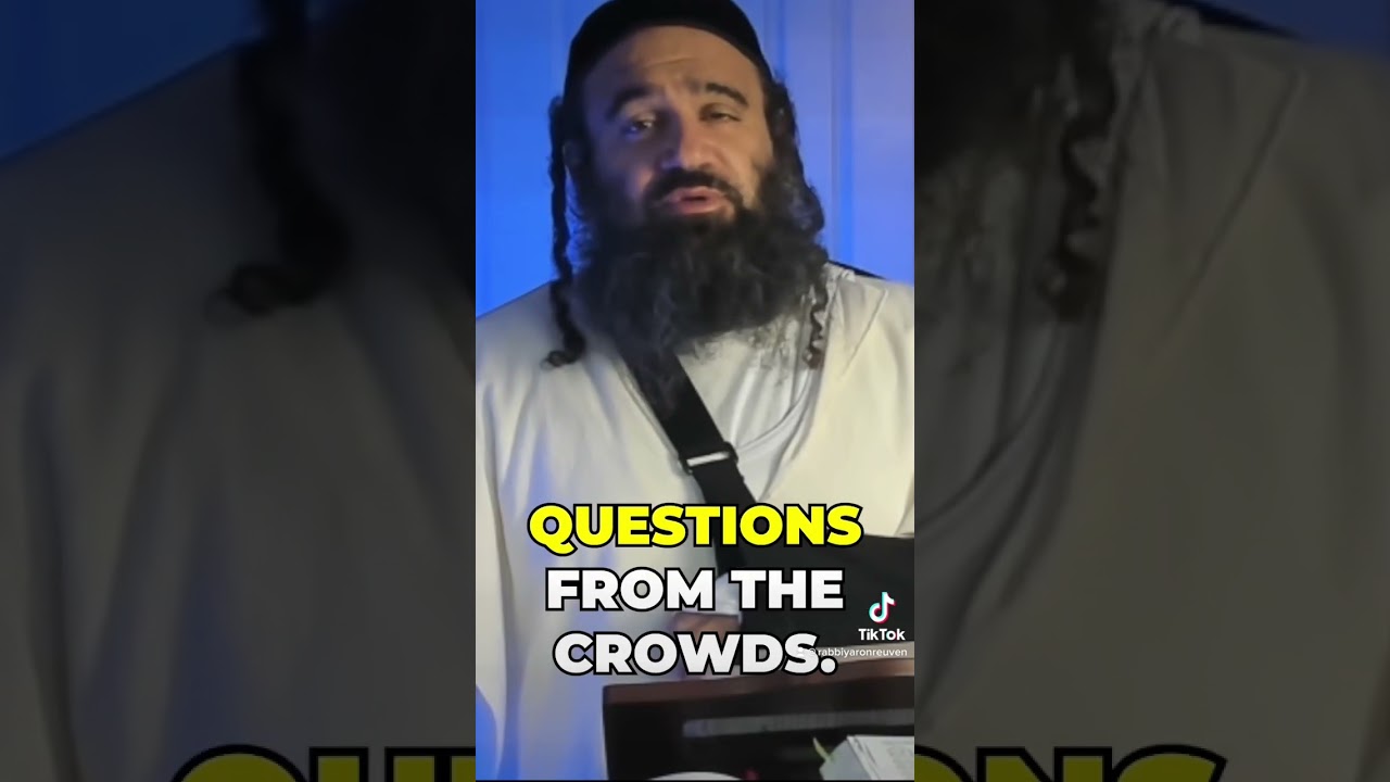 Don’t miss new STUMP THE RABBI (152)  #judaismotiktok #jewishinfluencer #orthodoxjewishlife