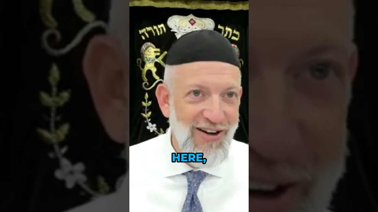 Hashem says, "I'M RIGHT HERE."