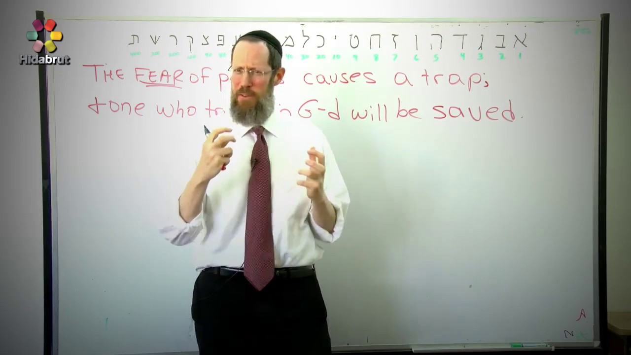 Words and Thoughts Make Reality - Rabbi Yaakov Altman