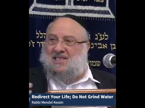 Redirect Your Life; Do Not Grind Water! @TorahThinking #god #holy #judaism #shorts #hidabroot