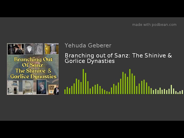 Branching out of Sanz: The Shinive & Gorlice Dynasties