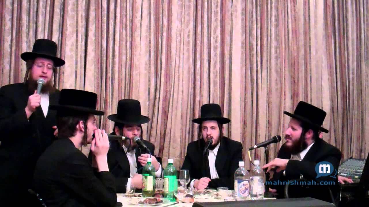 Yissoscher Gutman Singing Ruzu D'Shabbos With Hamezamrim