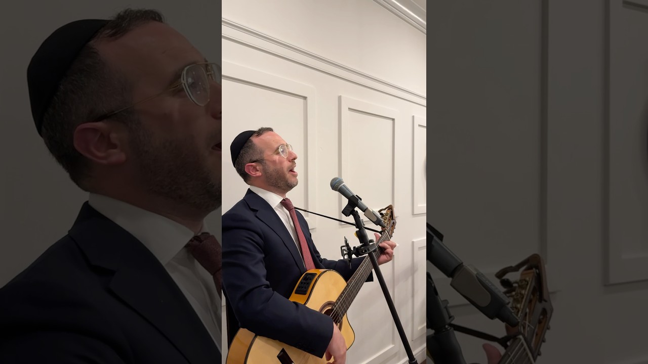 When a Sheva Brachos transforms into a full-on kumzitz 🎶🔥 Ki Karov - Eitan Katz #jewishmusic