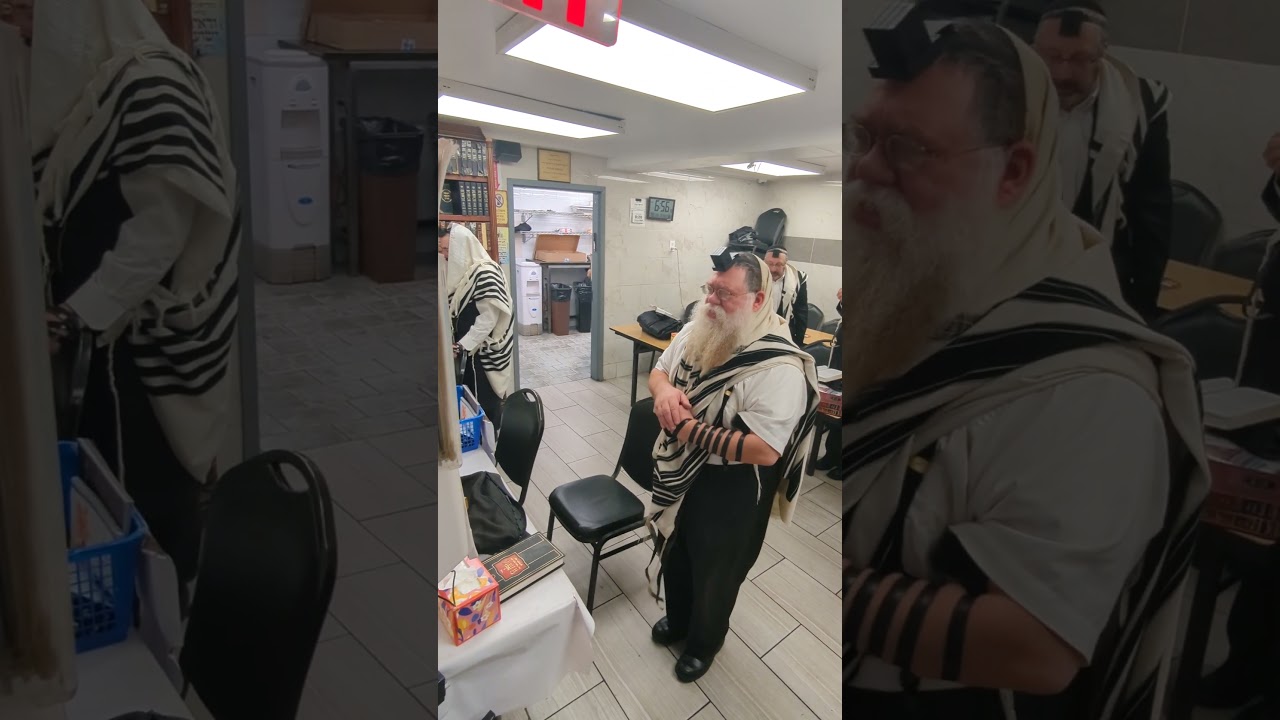 Kaddish for old congregant & friend, 645am, Nov 7, 2024-rabbi Chaim Dalfin