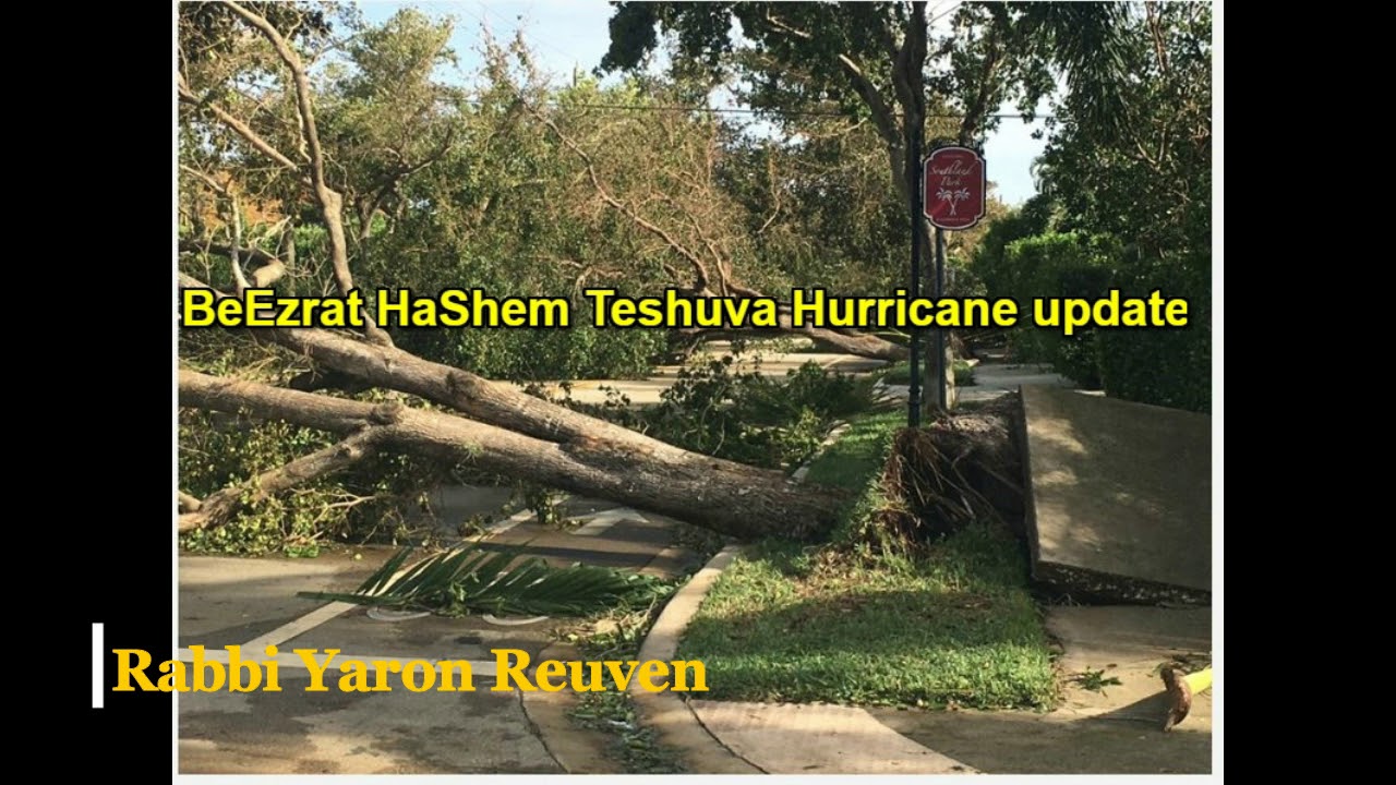 Daily Chidush: BeEzrat HaShem Teshuva Hurricane update