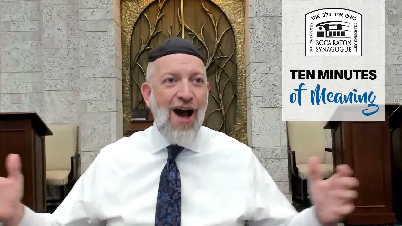 Ten Minutes of Meaning (Part 145): Awesome - Mesillas Yesharim