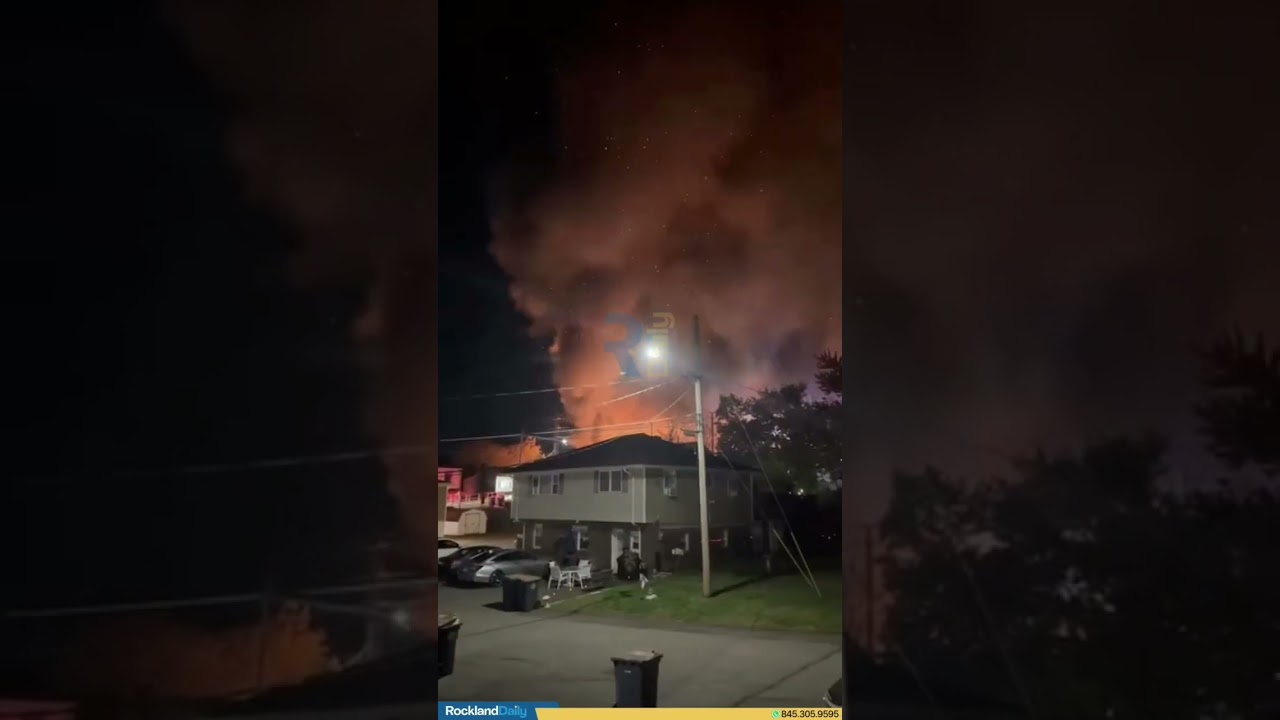 Fire on Samsondale Avenue in West Haverstraw