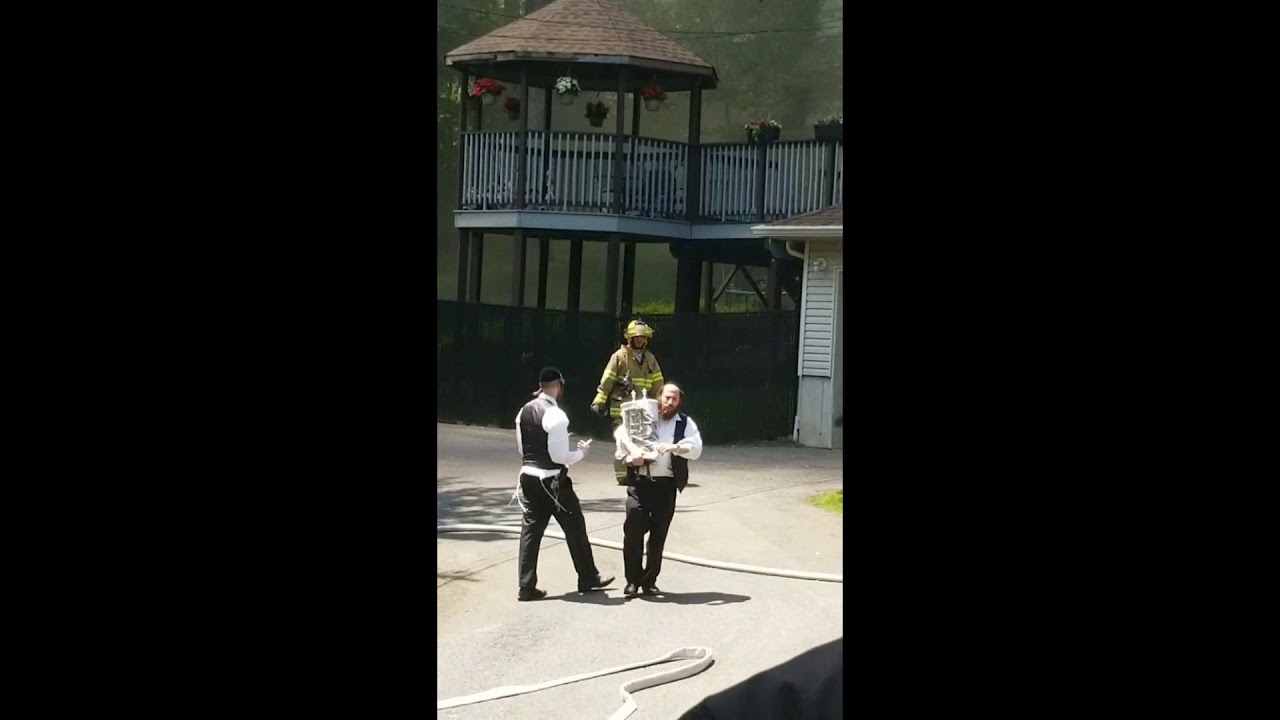 Sifrei Torah Rescued At Kiryas Joel Fire