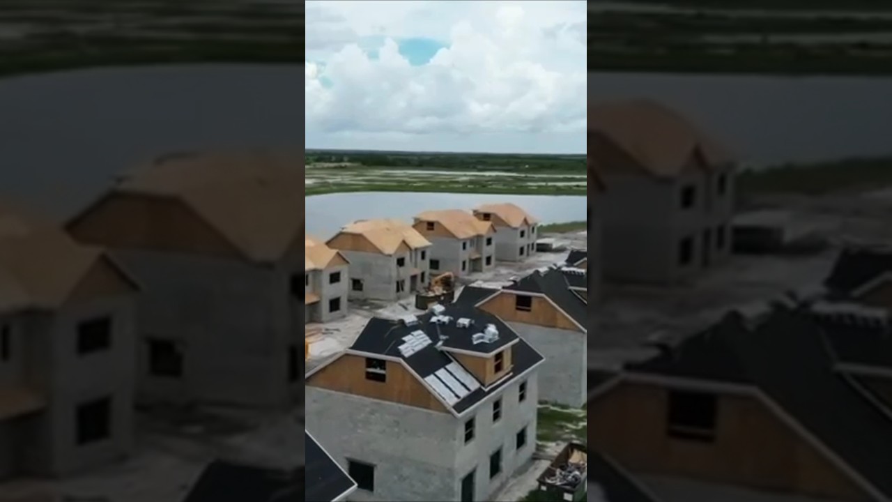 Update at the new development lakefront in Okeechobee, Florida. Real progress! This is insanely nice