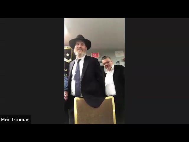 Hilula Yortzeit of the Zera Shimshon Shiur at Scheiner's Shul with Rabbi Simcha Bunim Berger