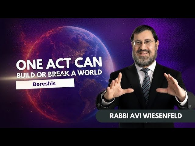 The Ripple Effect of One Act of Kindness: Parshat Bereishit - Rabbi Avi Wiesenfeld