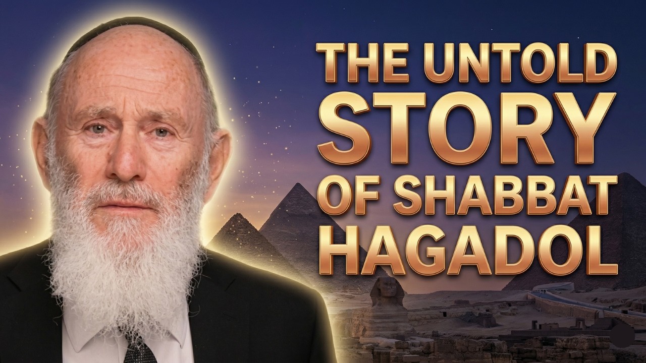 The Untold Story of Shabbat Hagadol - Rabbi Yaakov Asher Sinclair