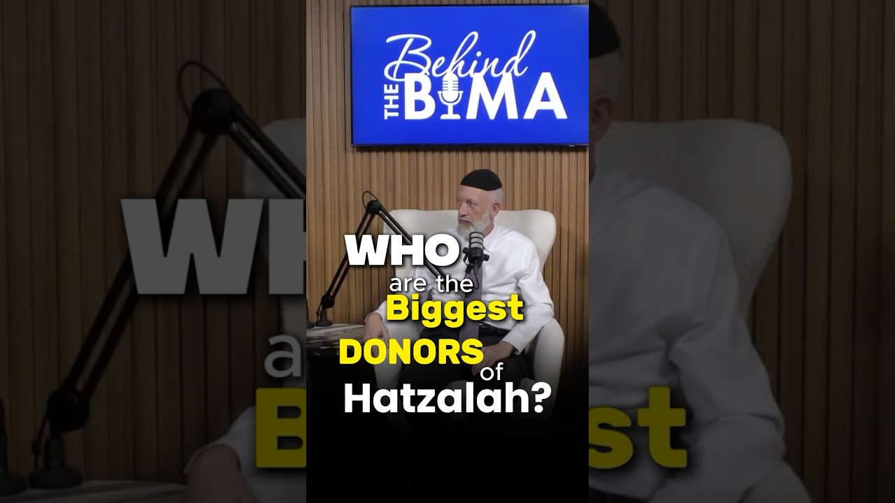 Who are the BIGGEST DONORS to Hatzalah?