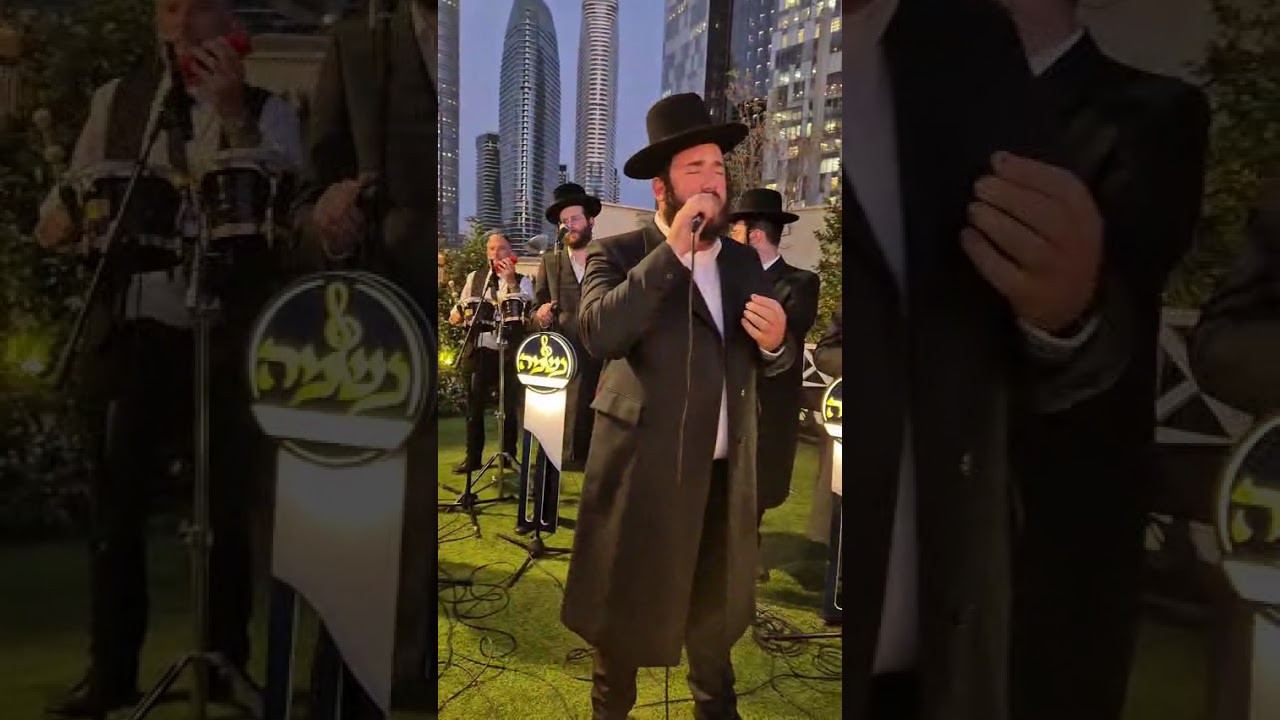 A Chuppah in Israel – Yanki Rothschild & Moishe Dovid Weismandel with the @neshamachoir