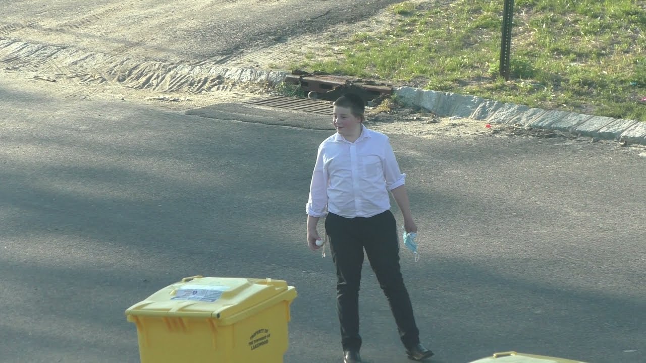 Lakewood Boys Egging Home of Lakewood Rabbi - May 13, 2021
