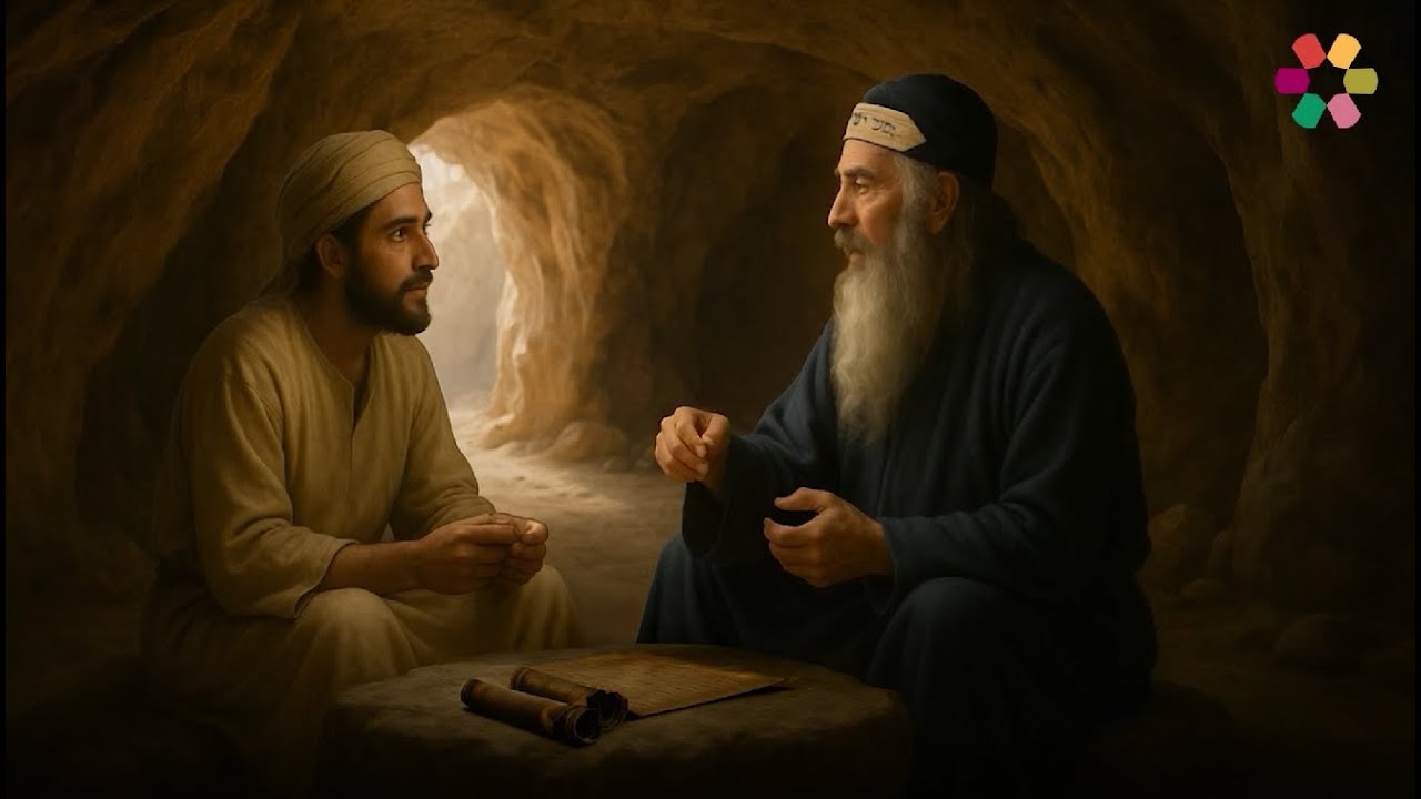 Rabbi Shimon Bar Yochai: Stories From Our Sages - Illustrated by AI