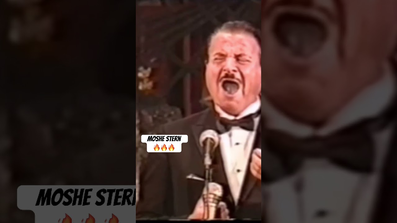 Moshe Stern sings Ribono Shel Olam