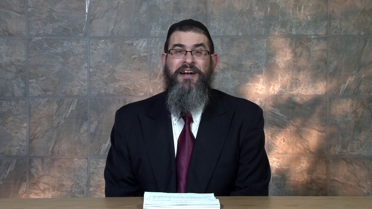 Torah Or Parshas Vayeira Maamar Pasach Eliyahu Class 2, Rabbi Yossi Paltiel