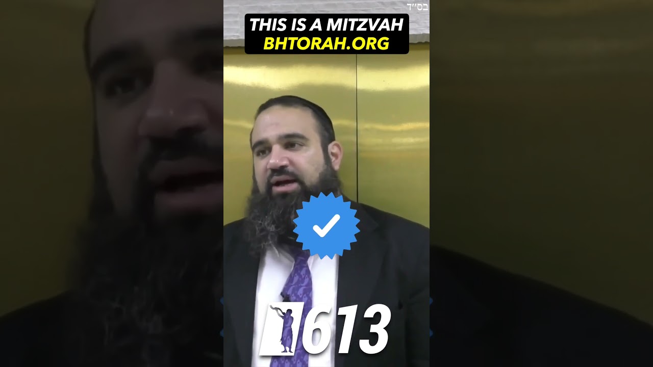 This is a Mitzvah Like Eating Kosher #RabbiYaronReuven #Kosher #Torah #Mitzvah #Jewish #Israel