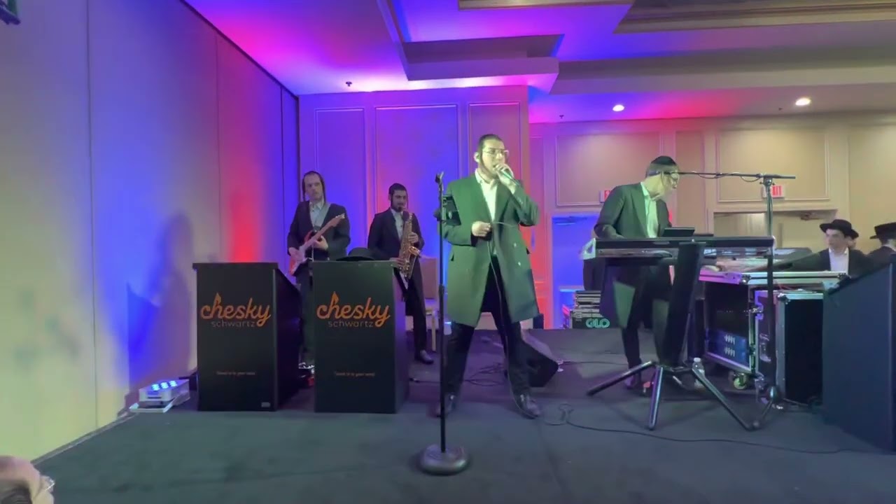 Chesky schwartz on keys Kalmy schwartz singer