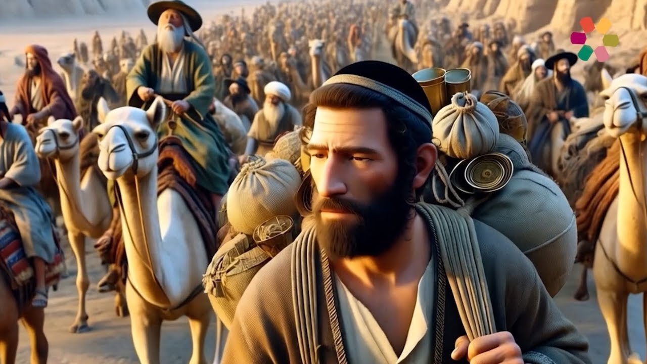 Parshat Bo: The Weekly Parsha Story Illustrated by AI
