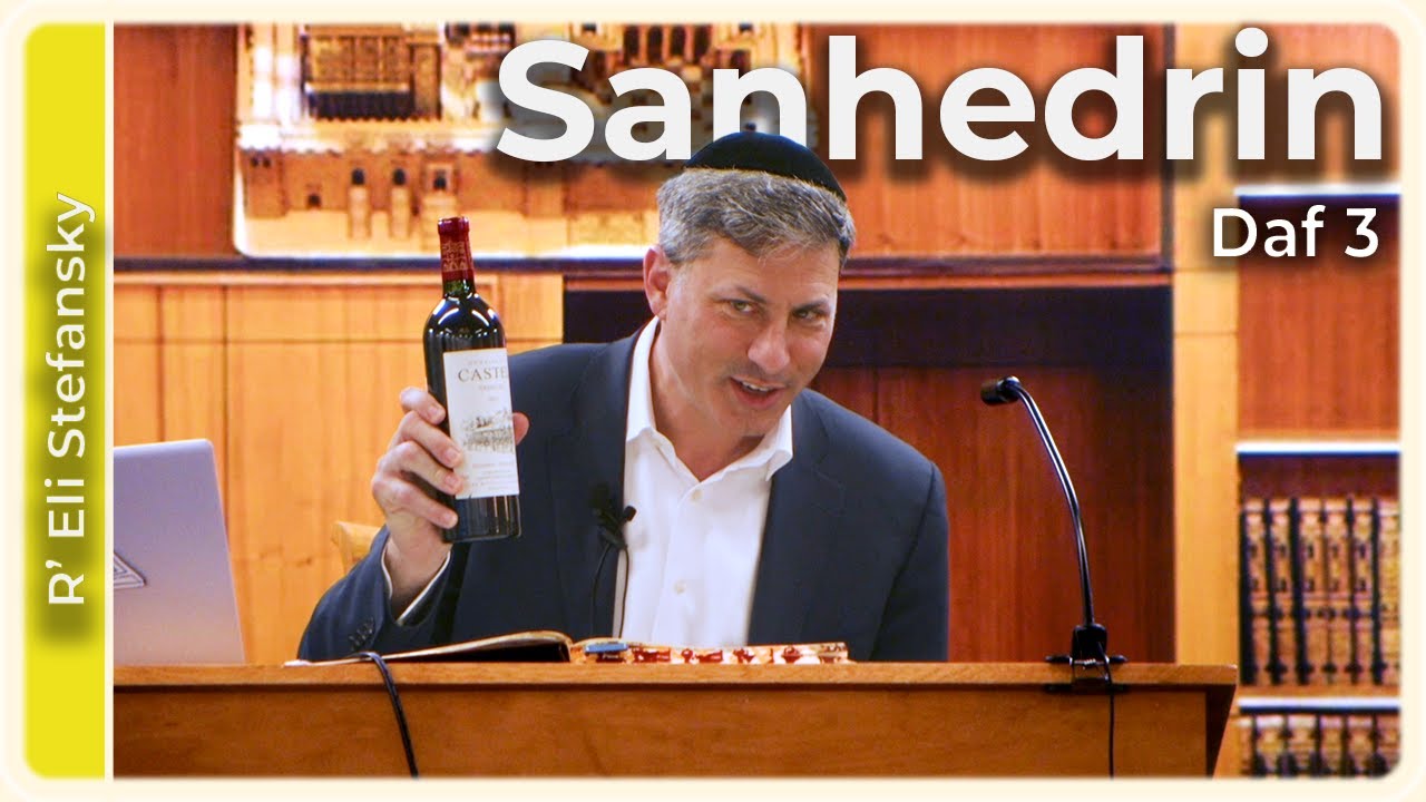 Daf Yomi Sanhedrin Daf 3 by R’ Eli Stefansky