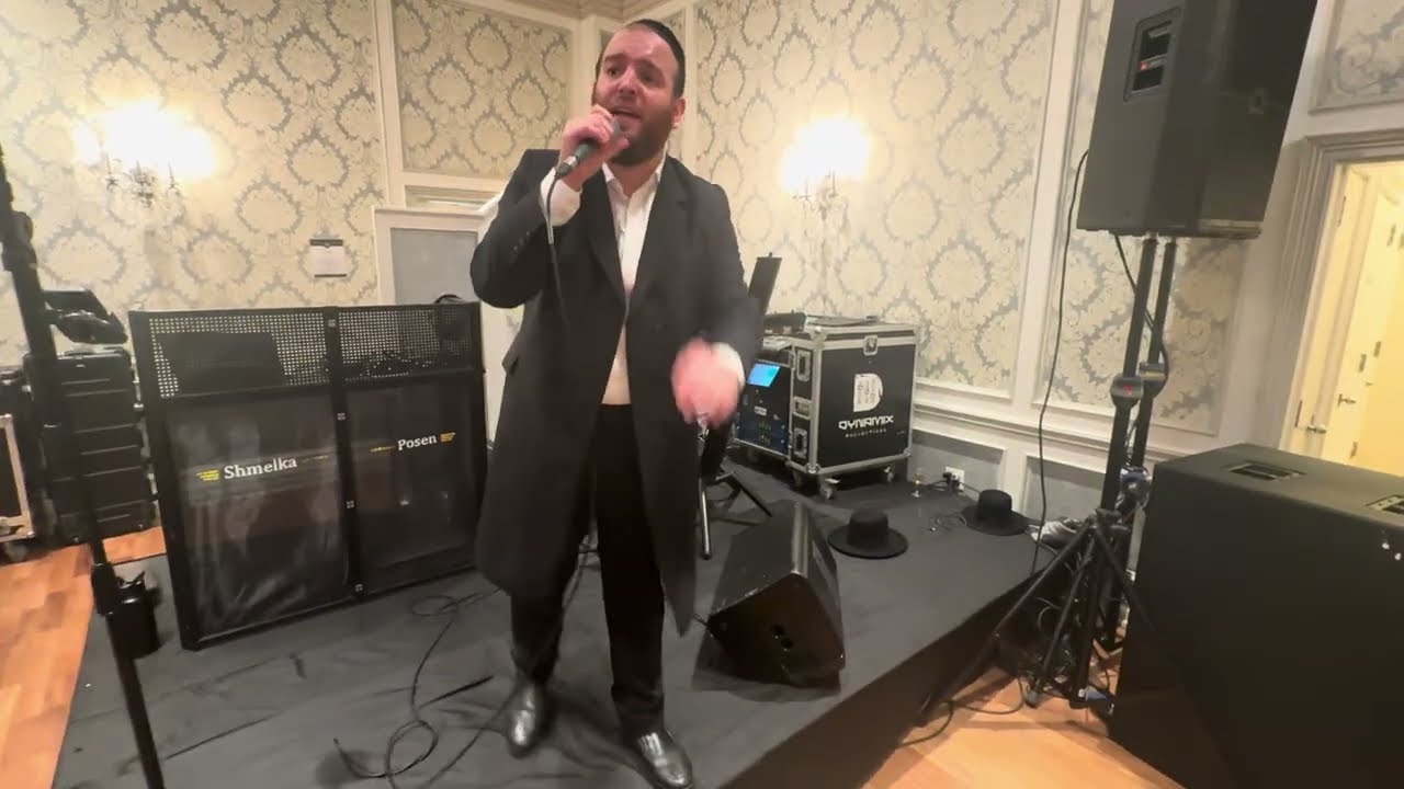 Katz & Danziger Wedding | Singer Chaim Braun And Leibish Posen on the keys | Hit second dance