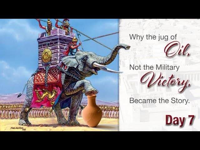 Chanukah Day #7: Why the Jug of Oil, Not the Military Victory, Became the Story