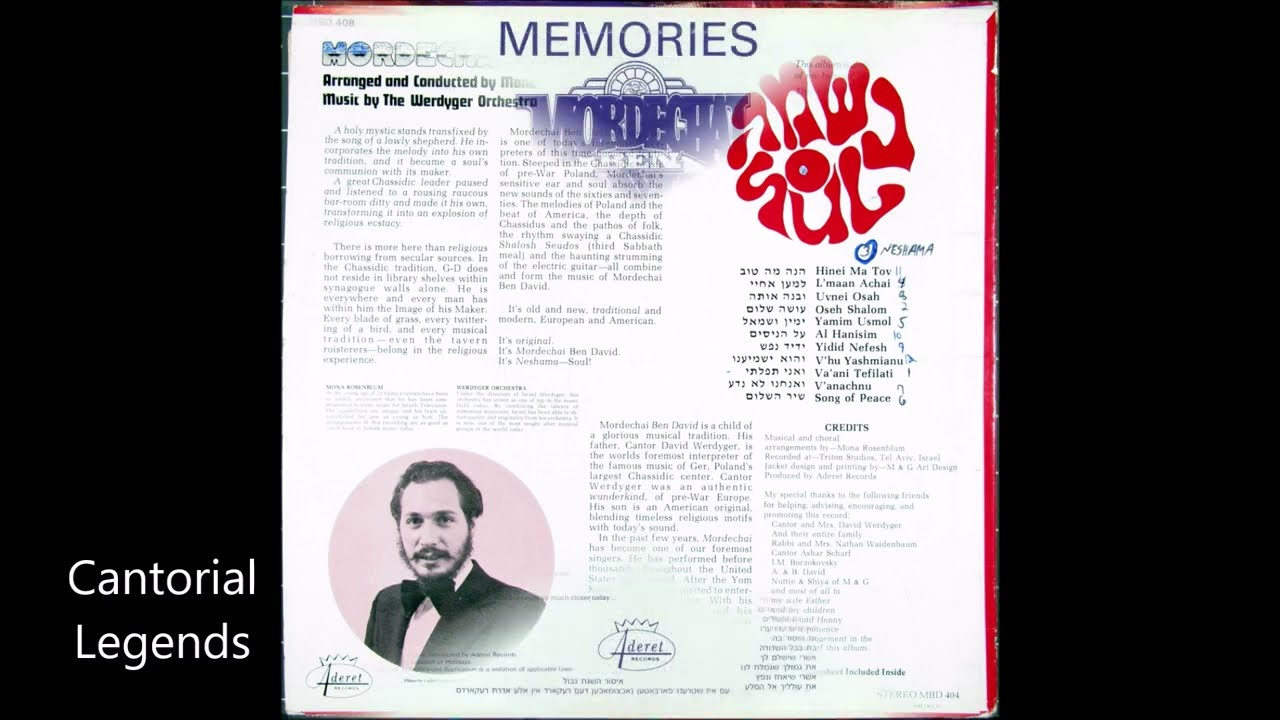 Mordechai Ben David - Eizehu Mekoimon
