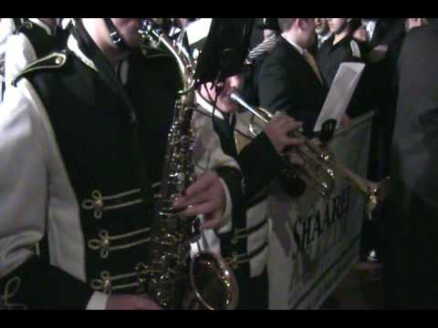 27 Piece Marching Band Plays At A Chasuna