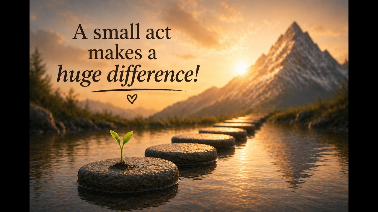 A small act makes a huge difference! - Perfect time to do Teshuva! - Its Pesach Sheni tonight!